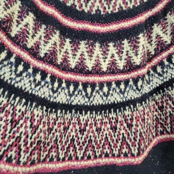 Anthropologie Sleeping on snow | Midland Pullover Sweater Poncho wool Blend - Picture 6 of 10